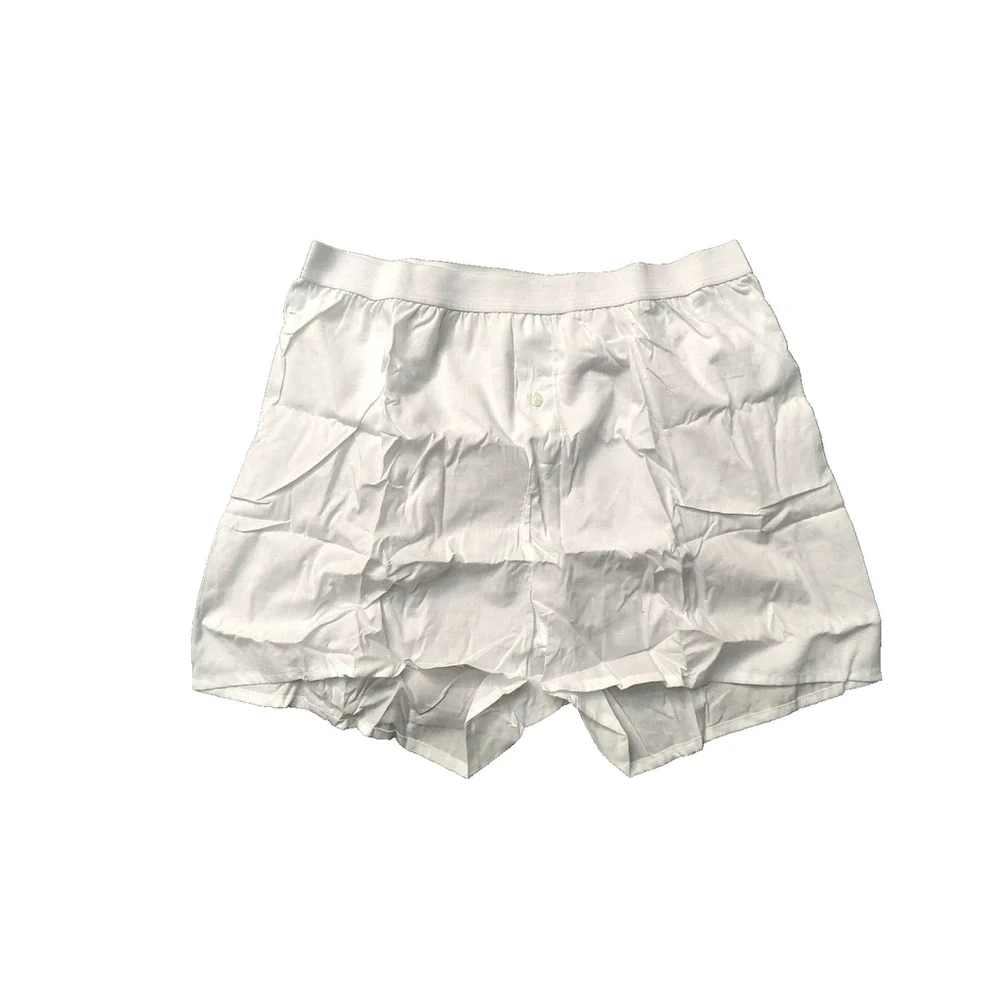 Two 4-Packs Bundle Club Room Men's White Woven Cotton Tagless Underwear Boxers M
